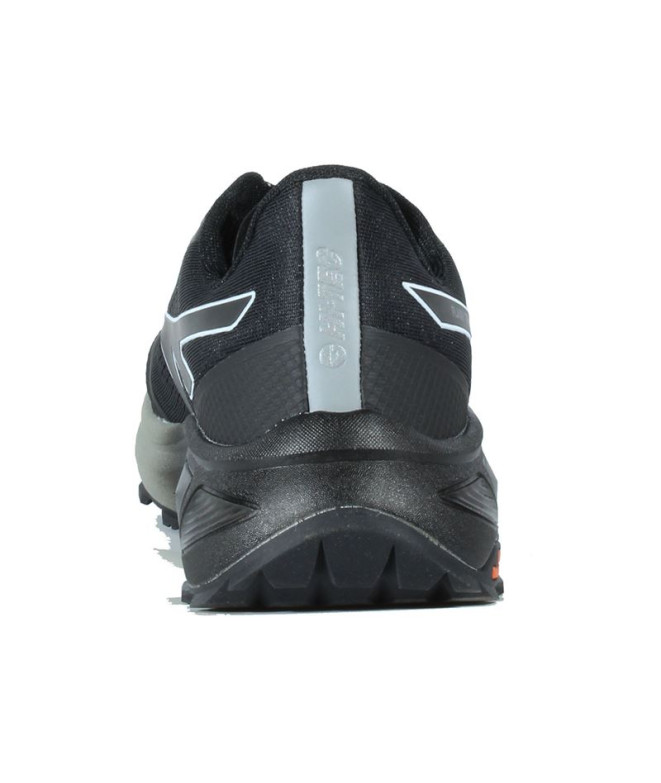 Zapatillas de Trail Hi-Tec Flash Negro/Gris Hombre
