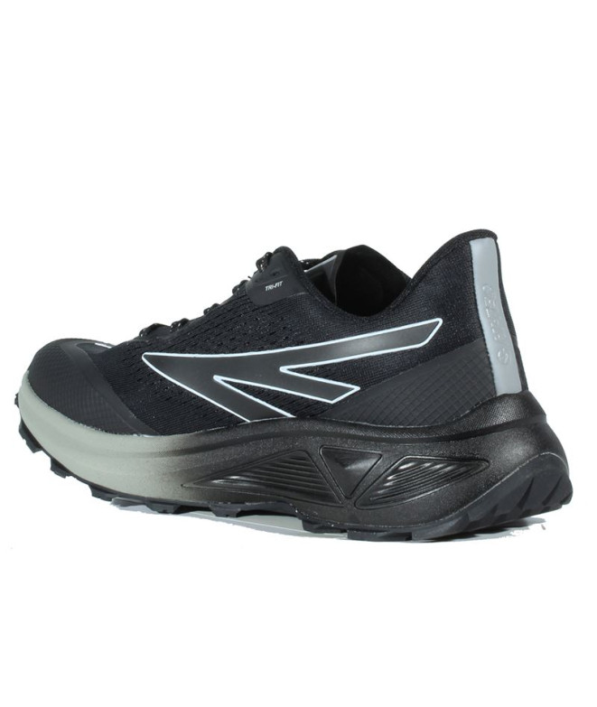 Zapatillas de Trail Hi-Tec Flash Negro/Gris Hombre