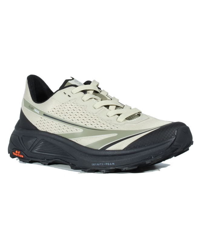 Chaussures Trail Hi-Tec de Flash Beige/Noir Homme