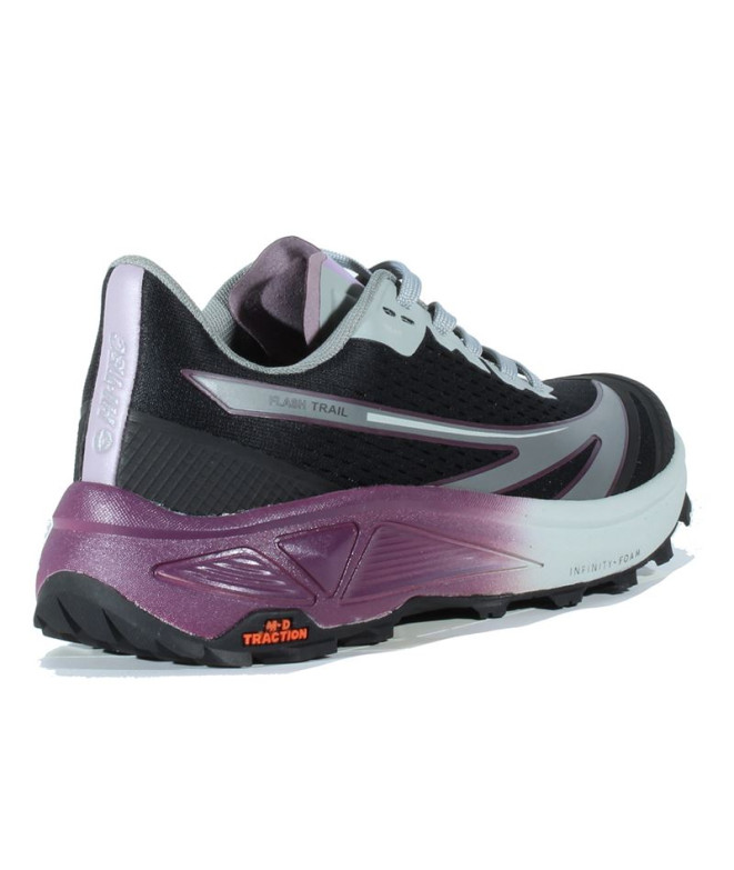Sapatilhas Trail Hi-Tec de Flash Preto/Cinza...