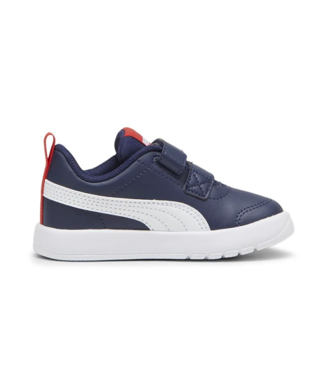 Chaussures Puma Courtflex V3 V Enfant Marine...
