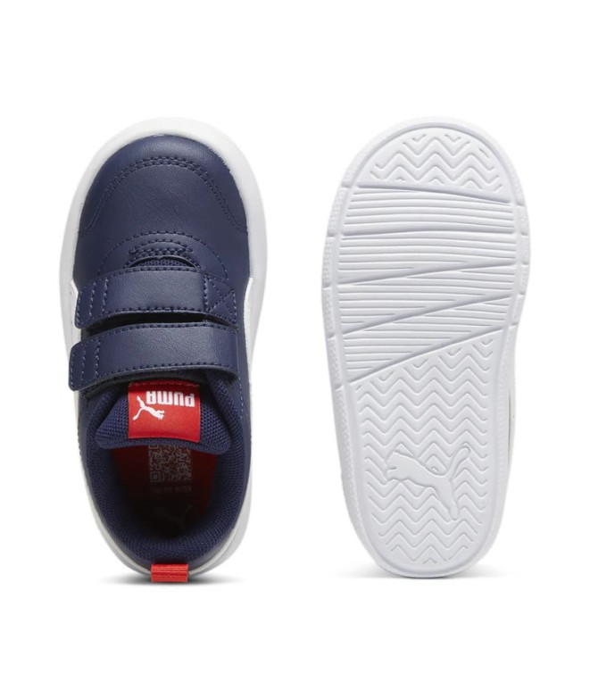 Zapatillas  Puma Courtflex V3 V Infantil Navy...