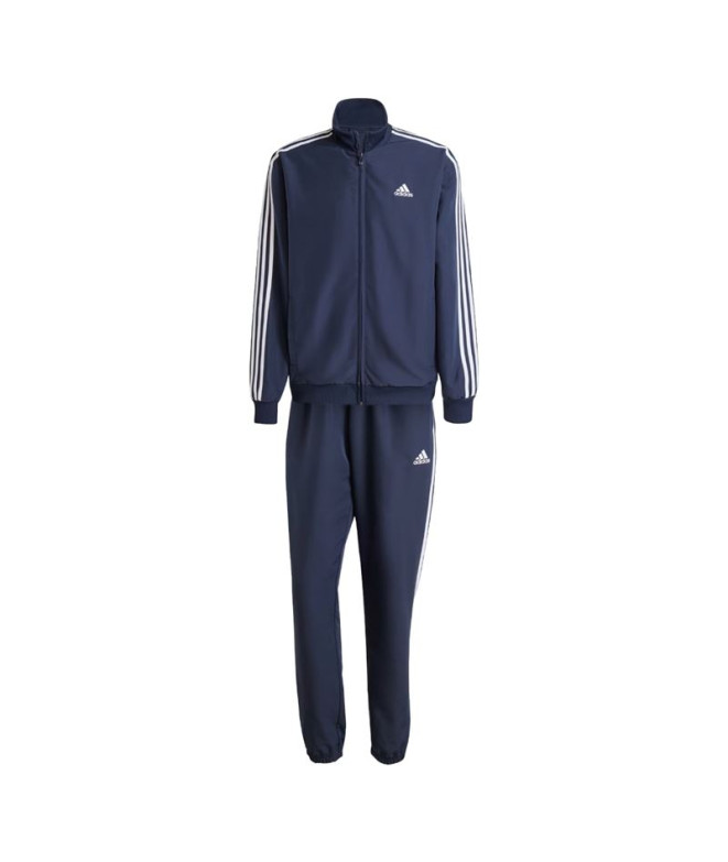 adidas Homem Fato de treino Sportswear Basic 3S Woven Azul