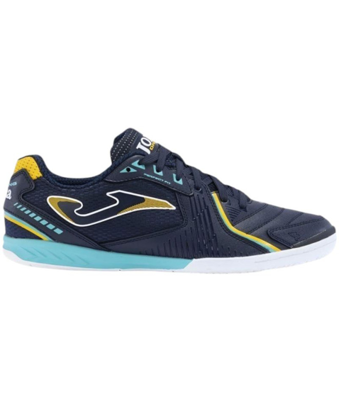 Chaussures de Football sala Joma Dribling 2403 Marine Indoor