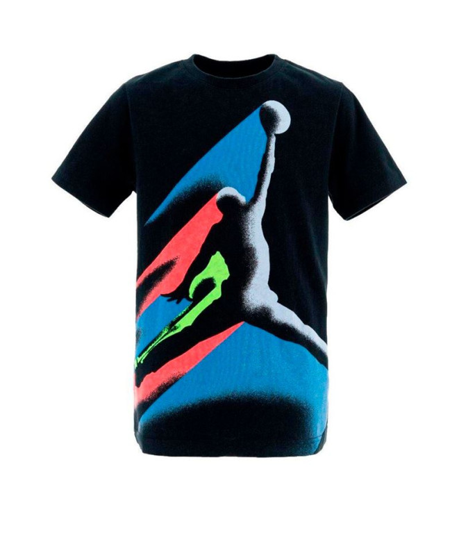 Camiseta Menino T-shirt Jordan 23 Fade Away Ss Preto