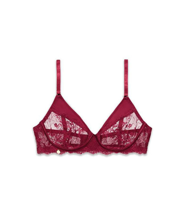 Bralette Black Limba Balconette Camille Grape