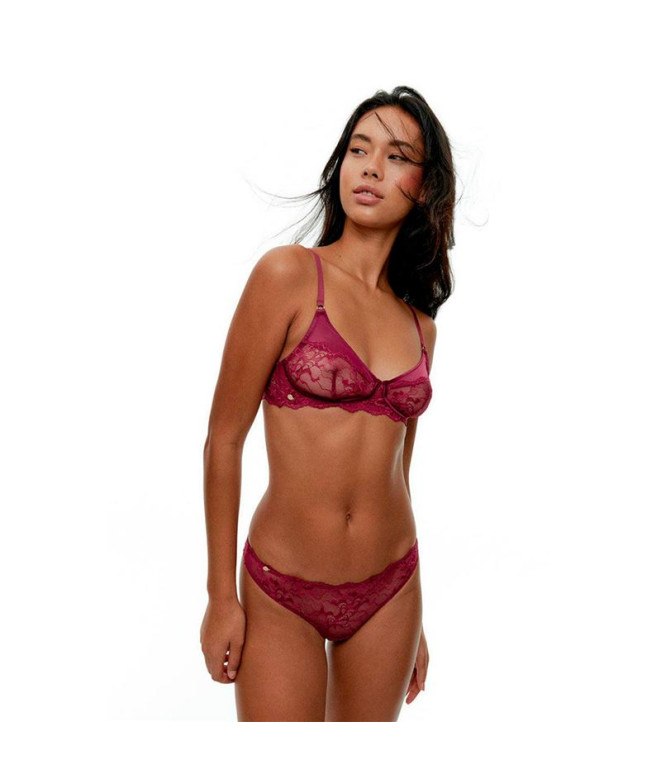 Bralette Preto Limba Balconette Camille Uva