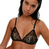 Bralette Preto Limba Triângulo Triângulo Naomi Preto
