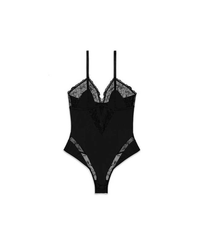 Body Noir Limba Triangulaire Christy Noir