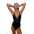 Body Preto Limba Triangular Christy Preto