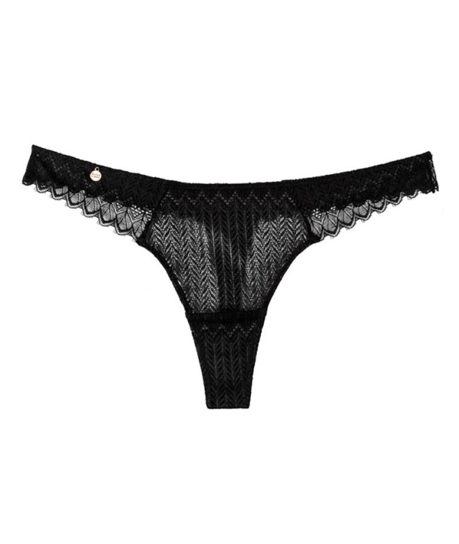 Tanga Noir Limba Binia Noir