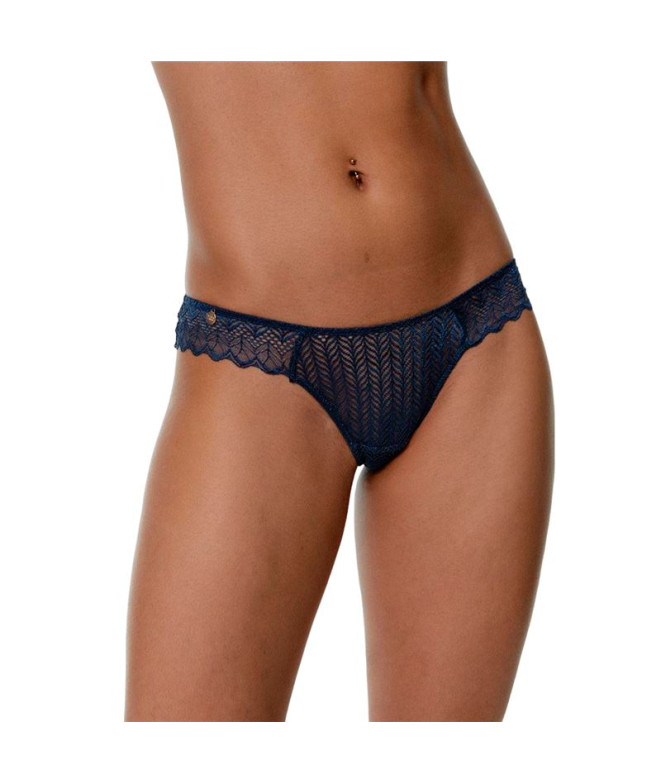 Calcinha Preto Limba Binia Azul Báltico