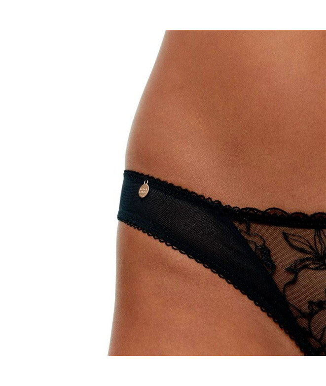 Braga Black Limba Braga Clásica Kate Negro