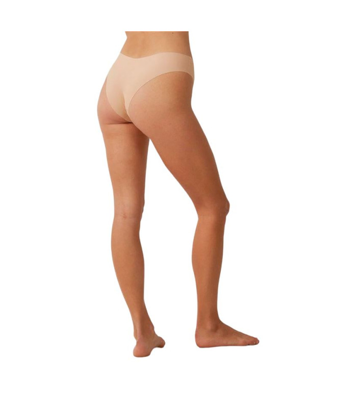 Calcinha Creme Limba Loa Preto