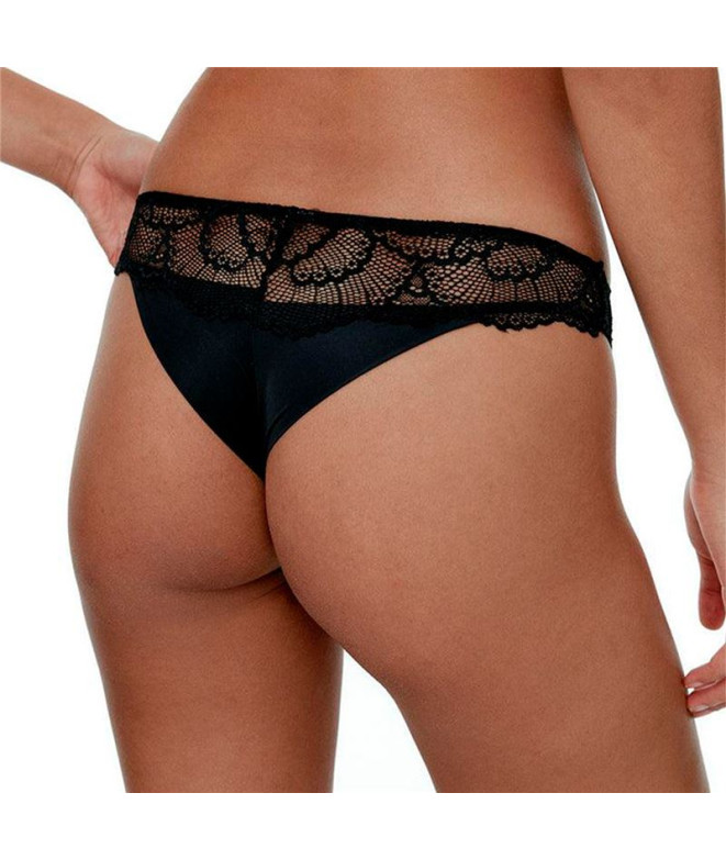 Calcinha preto brasileiro Limba Maze Preto