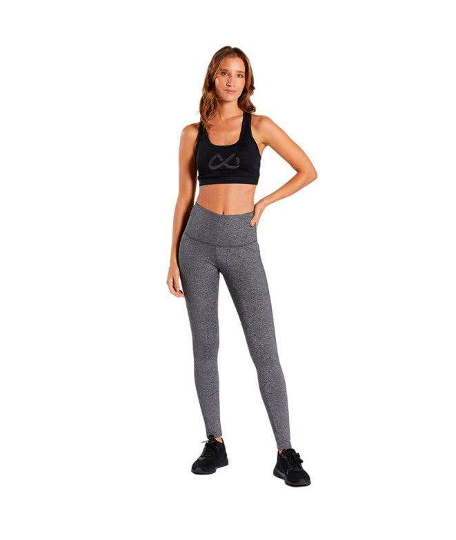 Mallas de Fitness Ditchil Genuine Mujer Lead Gris