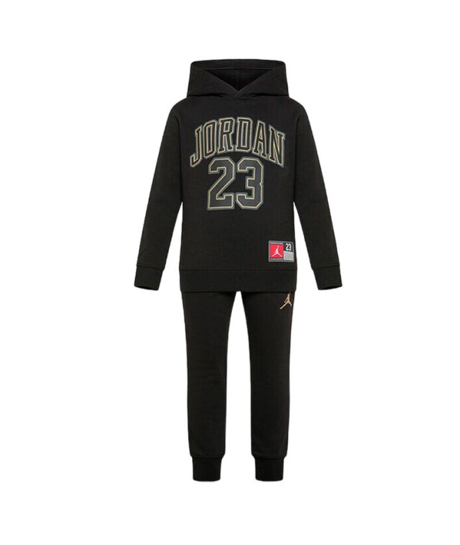 Conjunto Nike Jersey Pack Po Set Niño Negro/Oro