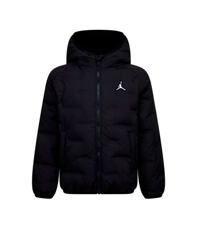 Chaqueta Jordan Jdn Welded Jordan Puffer Infantil Negro