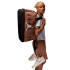 Saco de desportoMenino Jordan Jam Velocity Duffle Castanho