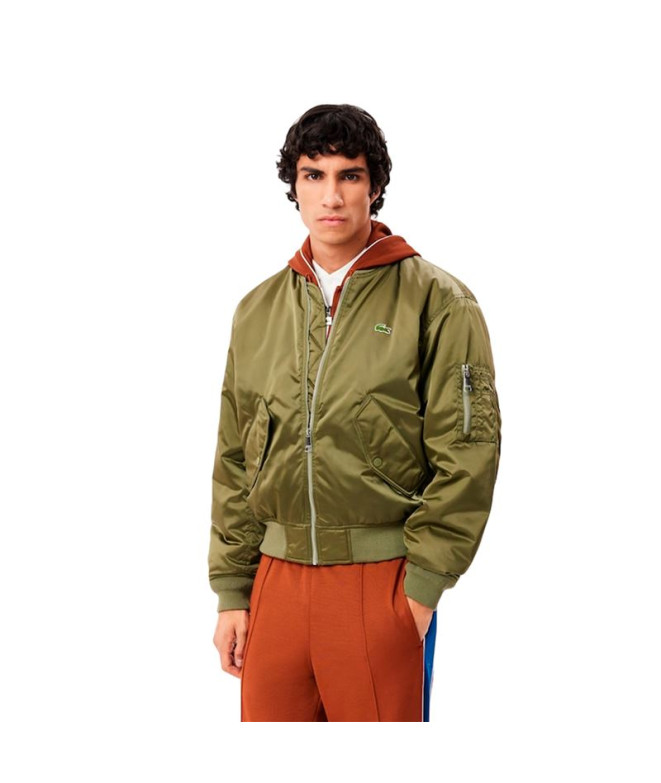 Casaco Lacoste Homem Blouson verde caqui