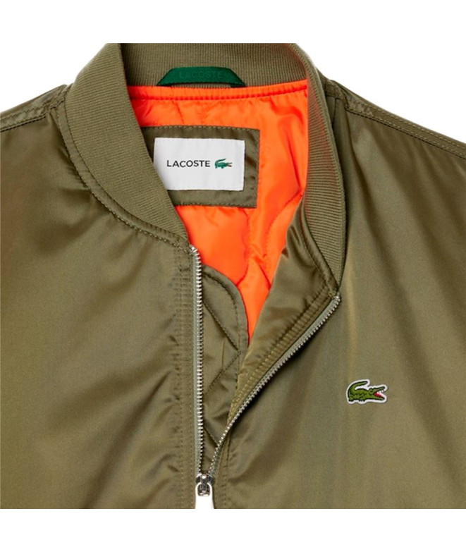 Casaco Lacoste Homem Blouson verde caqui
