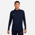 Camiseta Futebol Nike Homem de Dri-Fit Academy Soccer Marinho/Branco