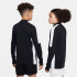Camiseta Futebol Nike infantil da Dri-Fit Academy 23 Preto/Branco