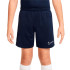 Calça Nike infantil calções Dri-Fit Academy 23 Marinho/Branco