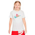 Camiseta Nike Menino Roupa de desporto Grande Branco