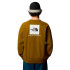 Moletom Montanha The North Face by Raglan Box Nse Crew Musgo Verde Homem