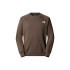 Moletom Montanha The North Face by Raglan Box Nse Crew Smokey Brown Homem