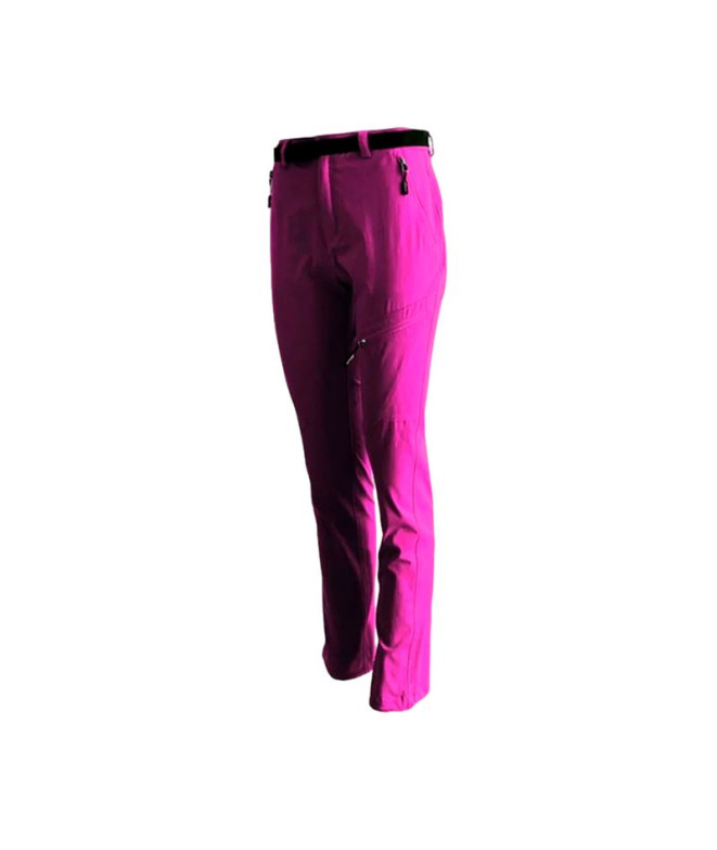 Pantalones Outdoor Joluvi Soft4Desm Mujer Lila