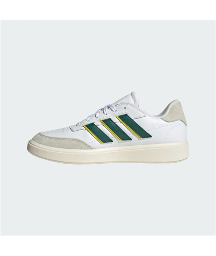 Chaussures Homme Adidas Courtblock Blanc/Vert 2
