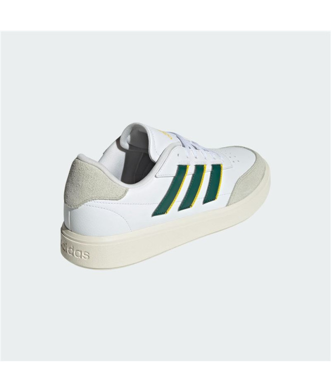 Sapatilhas Homem Adidas Courtblock Branco/Verde