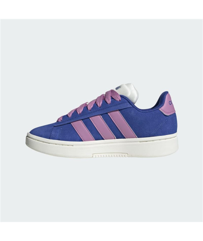 Chaussures Court Femme Adidas Grand Alpha 00S Bleu