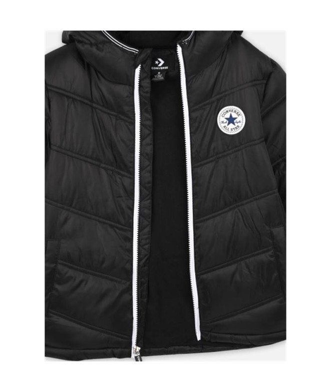 Casaco Converse Mdwt Puffer Preto Menino
