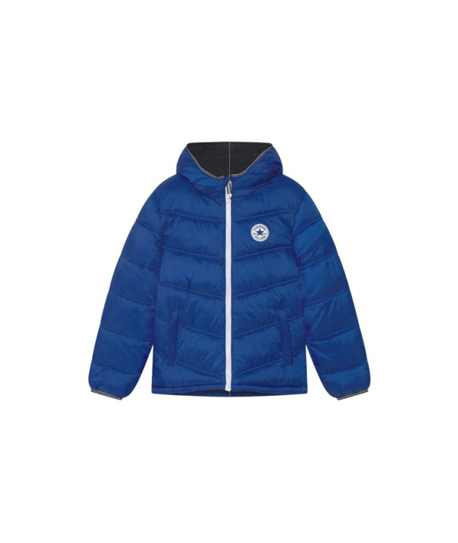 Chaqueta Converse Mdwt Puffer Azul Niño