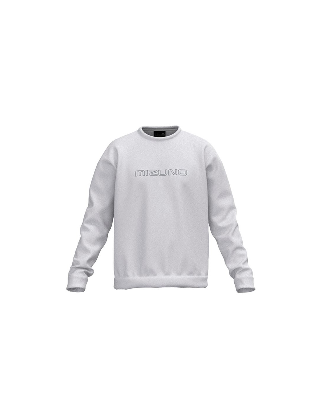 Sweat Fitness Mizuno Homme by Athletics Graphic Crew Blanc