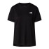 Camiseta Montanha The North Face Mulher from Flex S/S Reg Tnf Preto
