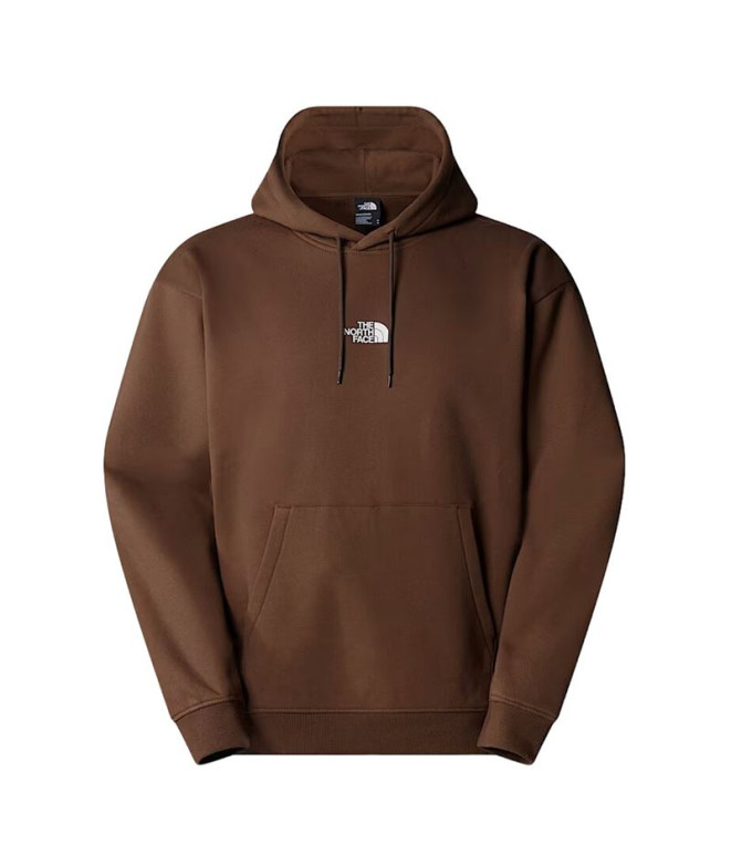 Sudadera de Montaña The North Face Zumu Oversize Hombre Marrón ahumado