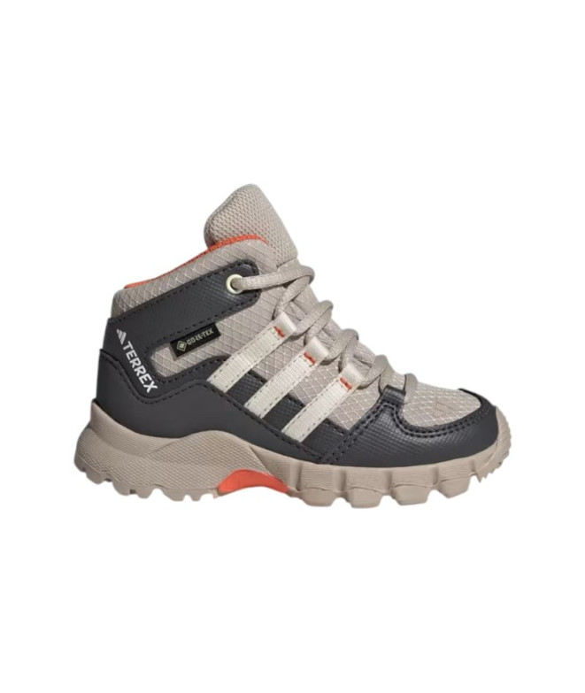 Botas De Montaña Adidas Terrex Mid Gore-Tex Hiking Infantil Beige