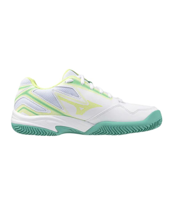 Zapatillas De Padel Mizuno Break Shot 4 Cc Mujer Blanco