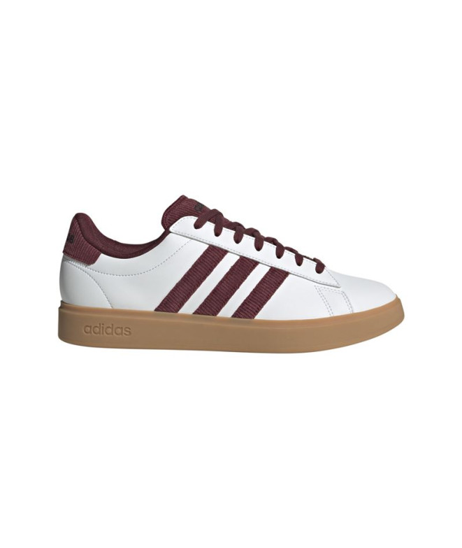 Zapatillas Adidas Grand Court 2.0 Hombre Blanco nube / Rojo sombra / Goma