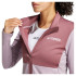 Casaco Montanha Mulher adidas Terrex Multi Light Fleece Full Zip Lilás/Bordô