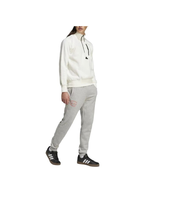 Moletom Homem Meia-calça Adidas City Es e...