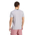 Camiseta Fitness Homem por Adidas D4T Workout Gloria Gris Mel