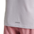 Camiseta Fitness Homem por Adidas D4T Workout Gloria Gris Mel