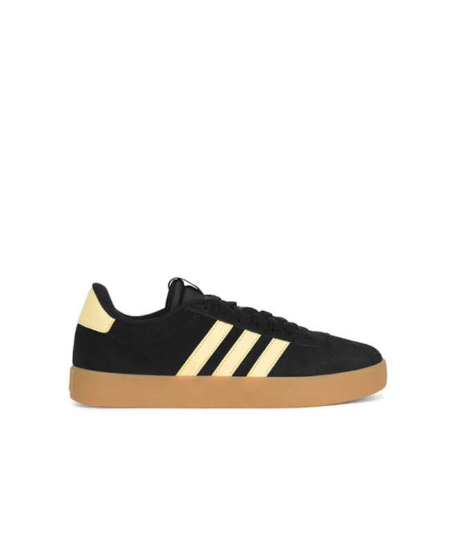 Sapatilhas adidas Court Mulher VL 3.0 Basic Preto / Quase Amarelo / Branco Nuvem