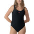 Maillot de bain de Natation Aquarapid Maillot de Bain Noir Femme