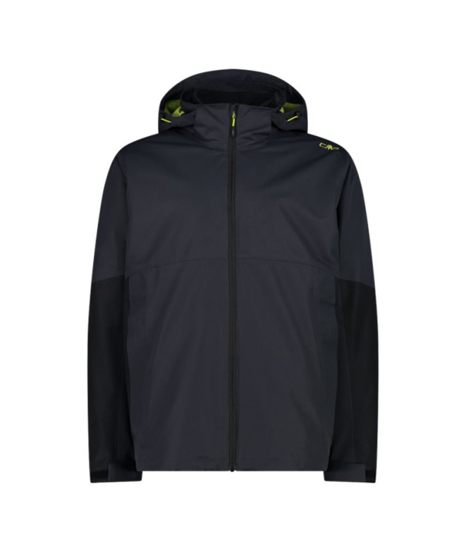 Veste Montagne CMP Homme de Zip détachable Intérieur détachable Anthracite/Noir